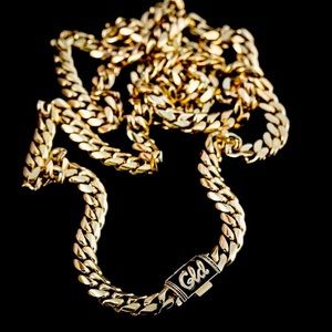 6mm gold Cuban link